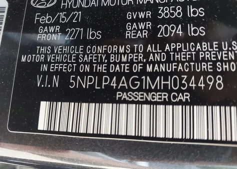 5NPLP4AG1MH034498